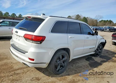 2016 Jeep Grand Cherokee Overland из США, поврежденный, VIN 1C4RJECG4GC473192